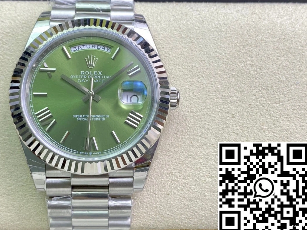 M228239-0033 Factory Date EW Green Olive Rolex Dial Contemporary 982 Day 0713